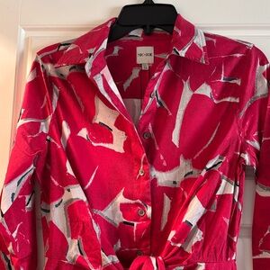 Nic + Zoe Jessie Bold Pedals Shirt Dress Brand New with Tags Size XS